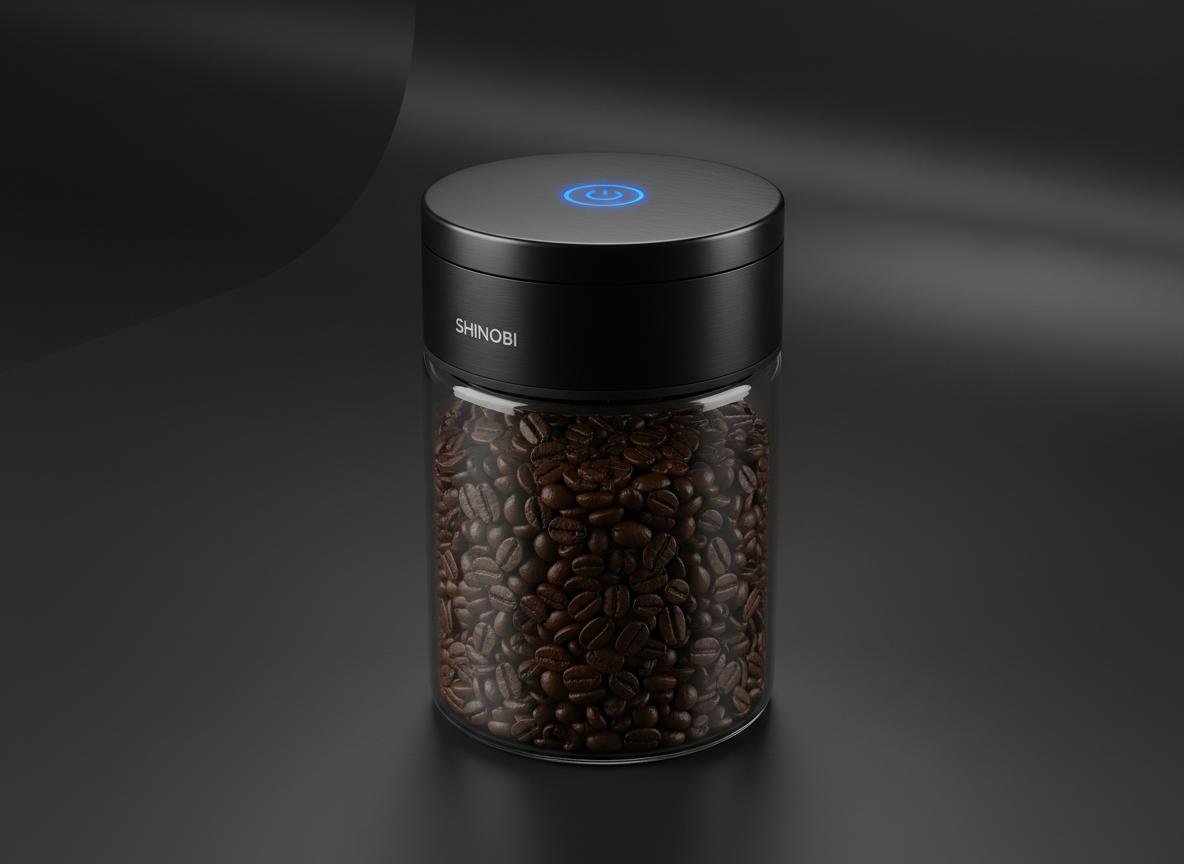 SHINOBI Vacuum Coffee Jar